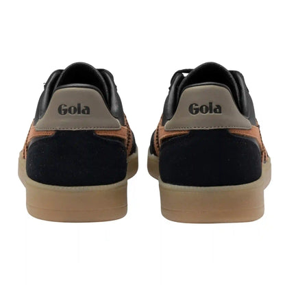 Gola Classics Men's Viper Leather Sneakers - Black/Umber/Urban Moss/Gum