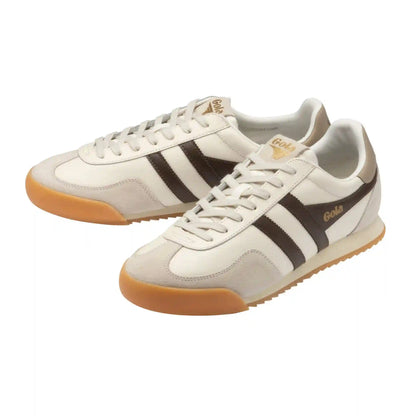Gola Classics Men's Europa Leather Sneakers - Off White/Otter/Bone