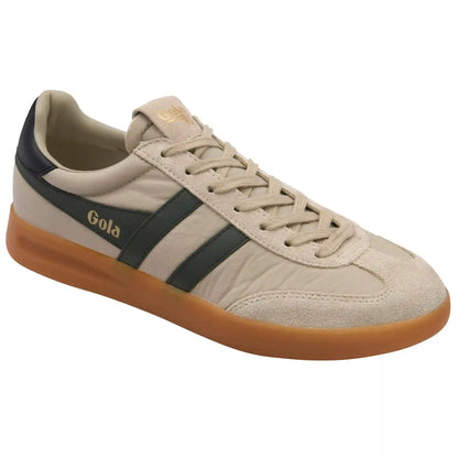 Gola Classics Men's Cyclone Nylon Sneakers - Bone/Dark Khaki/Black/Gum