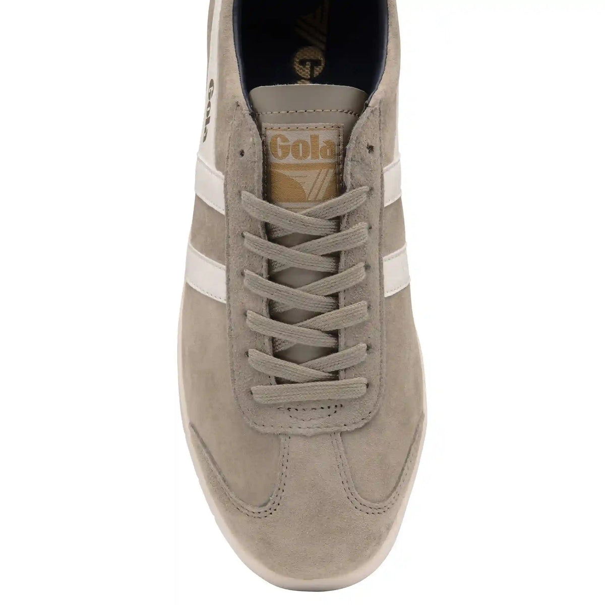Gola Classics Men's Hurricane Suede Sneakers - Rhino/Off White/Navy
