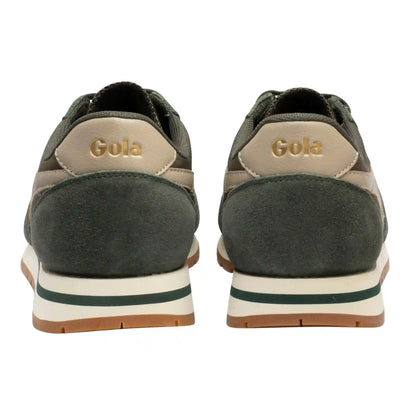 Gola Classics Men's Daytona Chute Sneakers - Dark Khaki/Bone