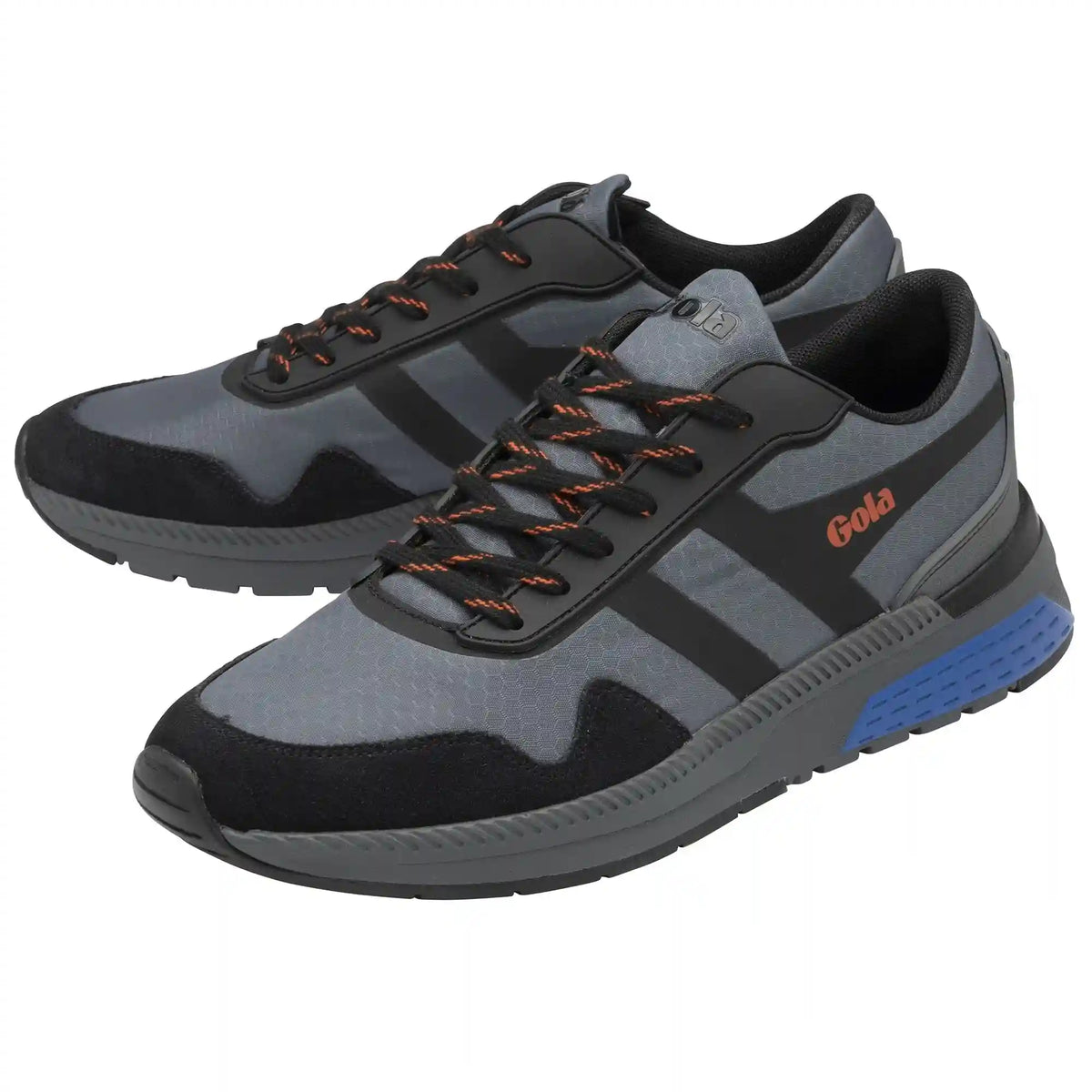 Gola Performance Men's Atomics Sneakers - Charcoal/Black/Moody Orange