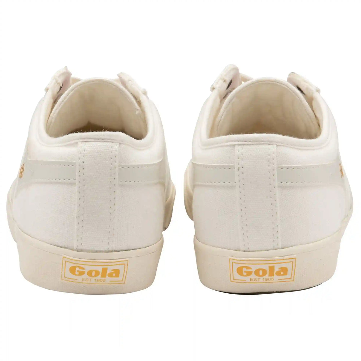 Vegan Gola Classics Men's Comet Plimsoll Sneakers - Off White/Off White/Off White