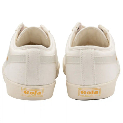 Vegan Gola Classics Men's Comet Plimsoll Sneakers - Off White/Off White/Off White