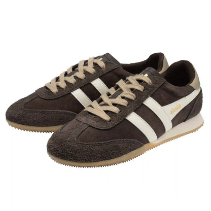 Gola Classics Women's Sprinter Suede Sneakers - Mocha/Off White/Bone