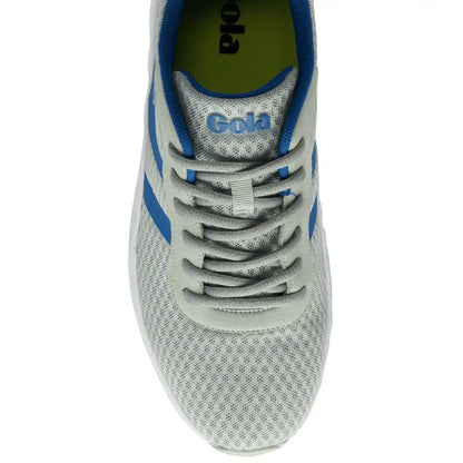 Gola Performance Men's Draken Sneakers - Light Grey/Azure Blue