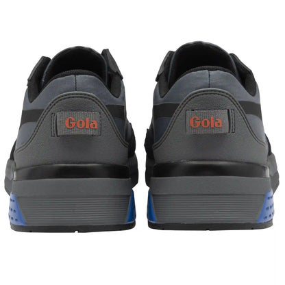 Gola Performance Men's Atomics Sneakers - Charcoal/Black/Moody Orange