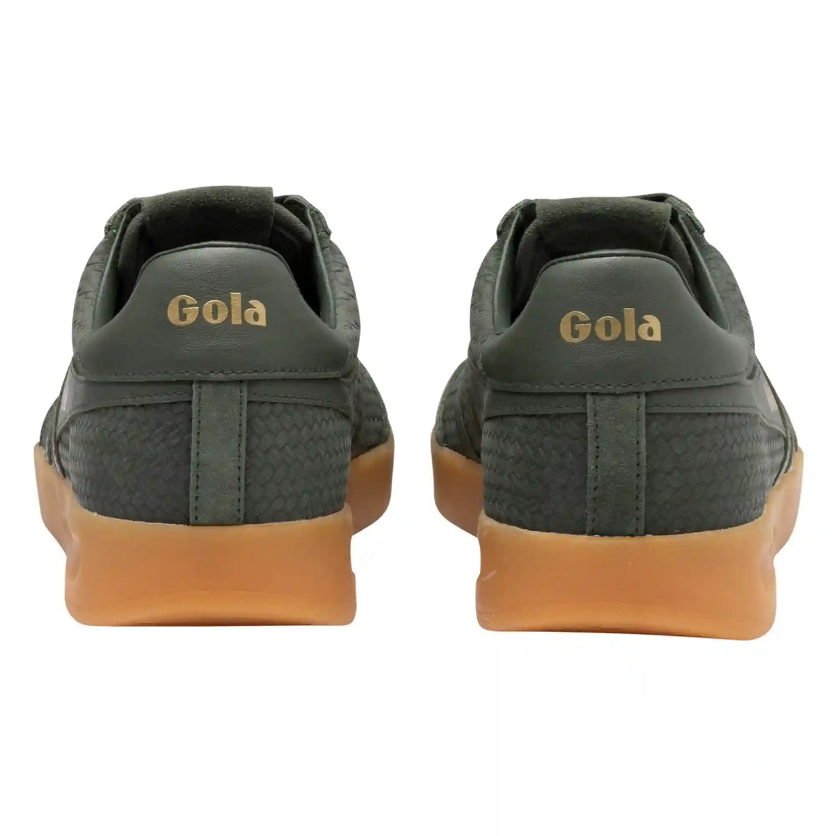 Gola Classics Men's Cyclone Marque Sneakers - Dark Khaki/Gum