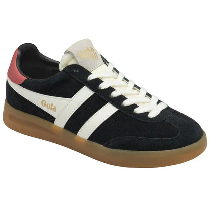 Gola Classics Women's Cyclone Sneakers - Black/Off White/Coral/Gum