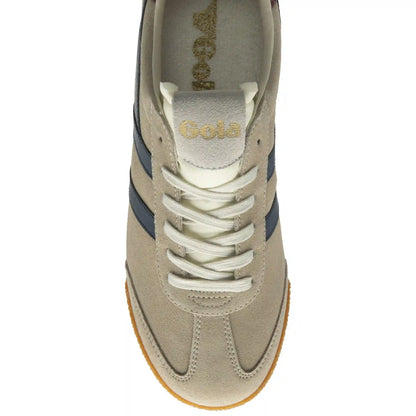 Gola Classics Men's Elan Sneakers - Bone/Navy/Red Ochre