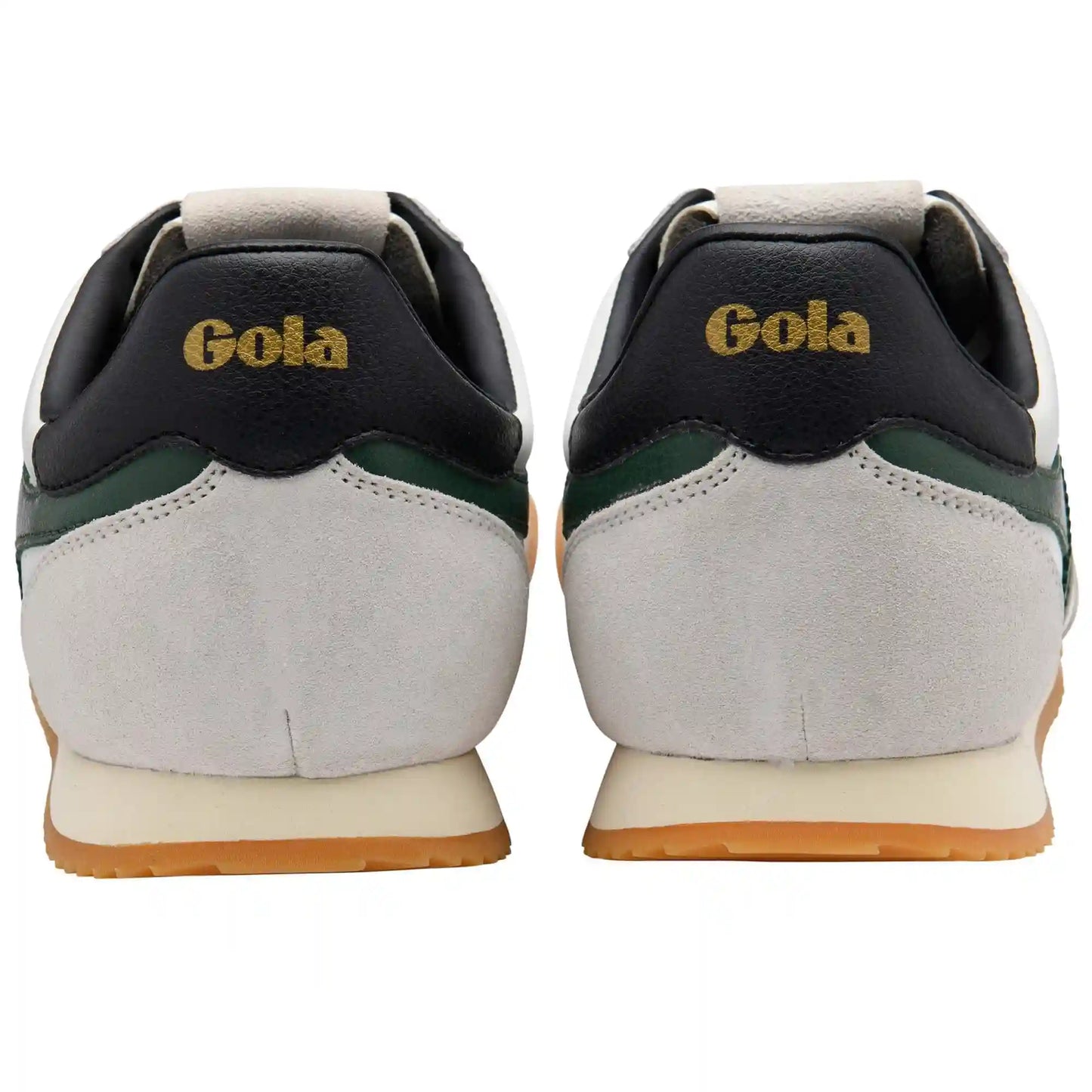 Gola Classics Men's Europa Leather Sneakers - White/Evergreen/Black