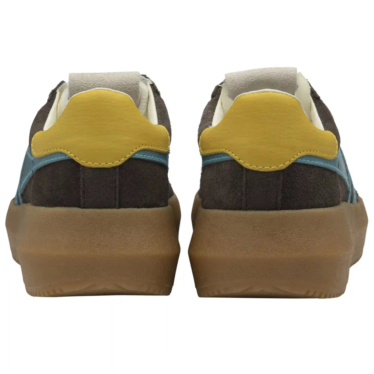 Gola Classics Women's Athena Sneakers - Mocha/Ocean/Pollen/Gum