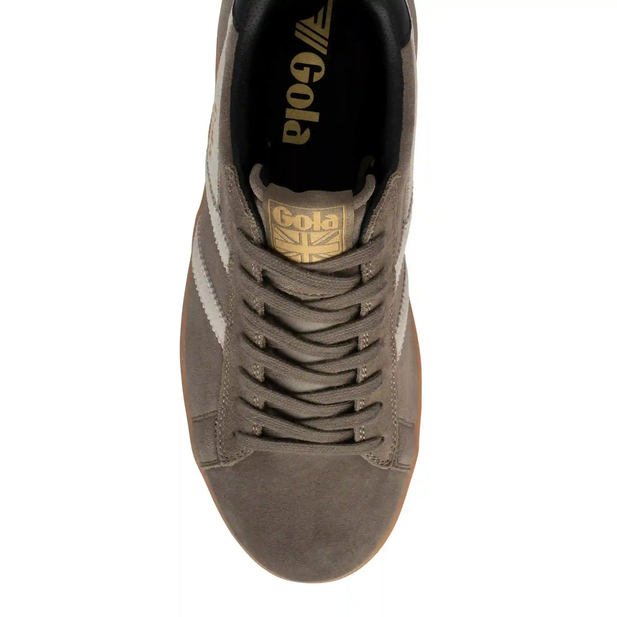 Gola Classics Men's Equipe II Suede Sneakers - Urban Moss/Off White/Black