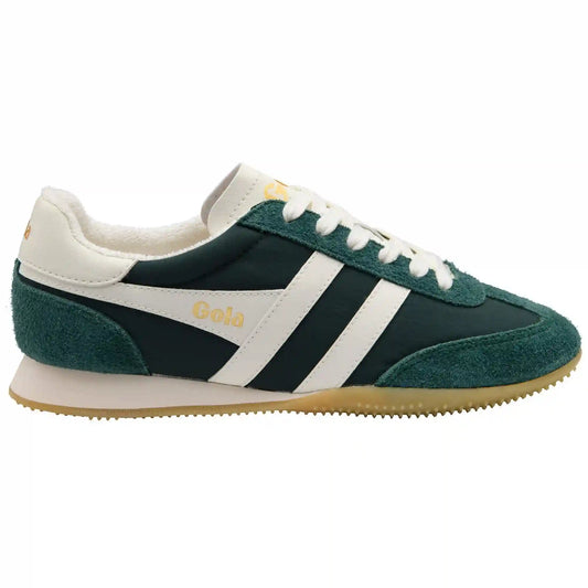 Gola Classics Women's Sprinter Sneakers - Deep Sea Green/Off White