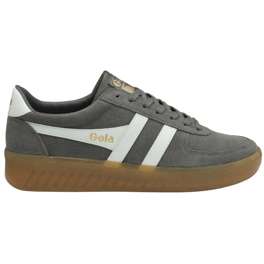 Gola Classics Men's Grandslam Suede Sneakers - Ash/Off White/Gum