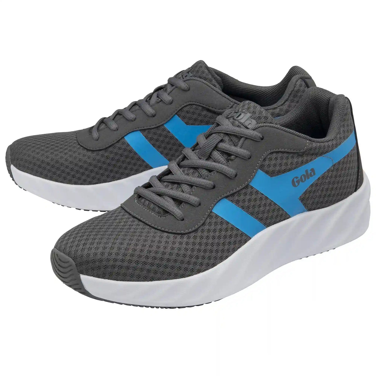 Gola Performance Men's Draken Sneakers - Charcoal/Process Blue