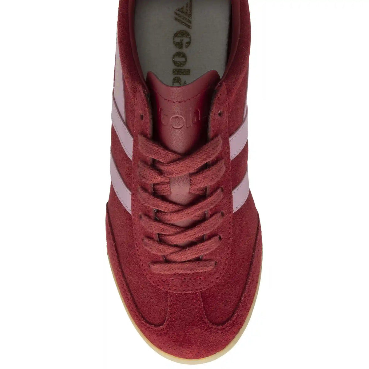 Gola Classics Women's Apollo Sneakers - Deep Red/Candy/Gum