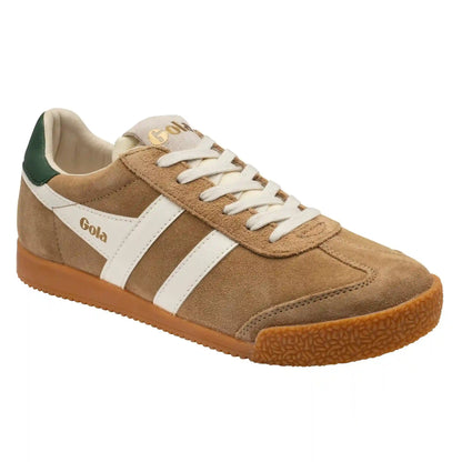 Gola Classics Women's Elan Sneakers - Brown Sugar/Off White/Evergreen