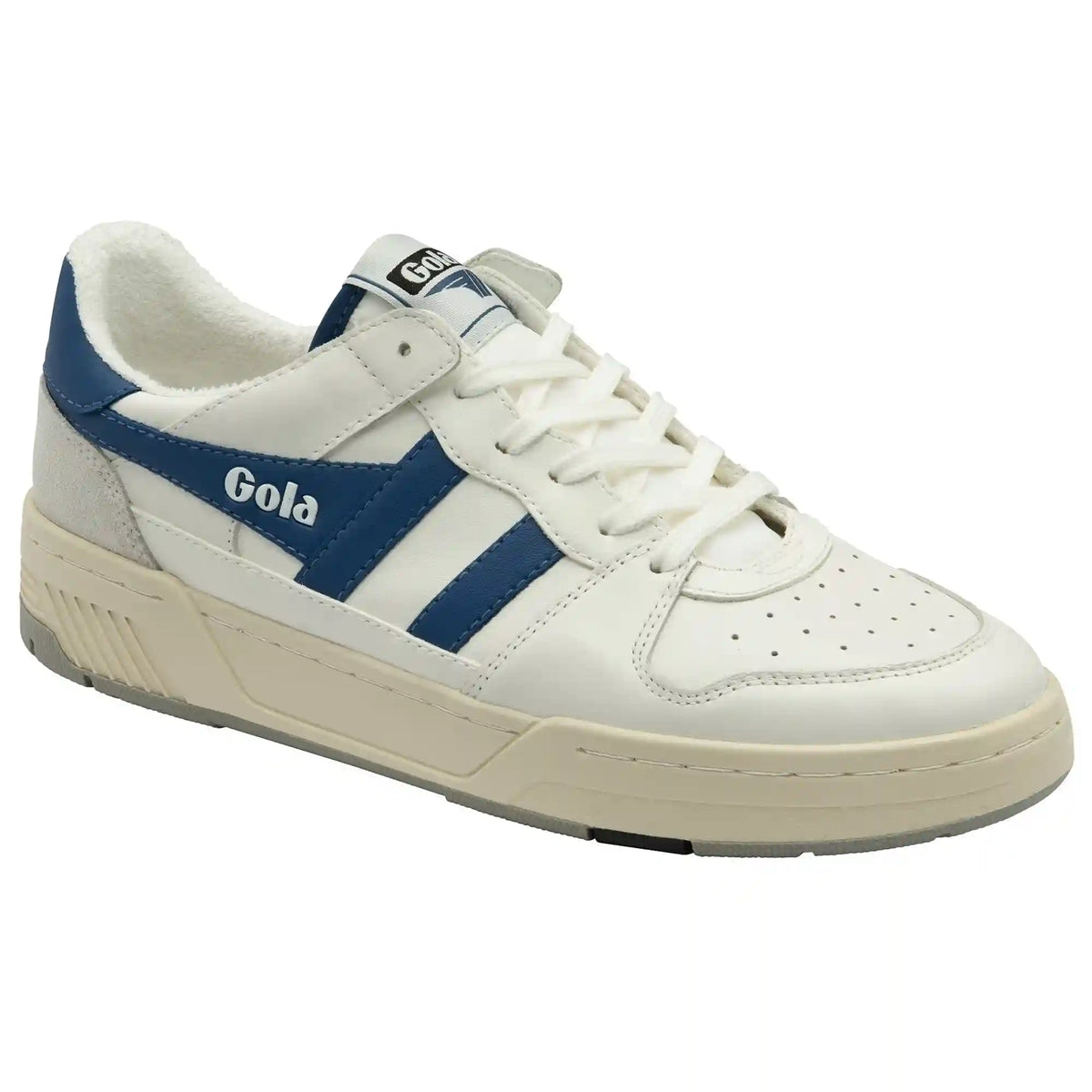 Gola Classics Men's Allcourt Sneakers - White/Marine Blue