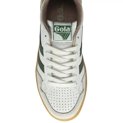 Gola Classics Women's Eagle '86 Sneakers - White/Evergreen/Rose/Gum