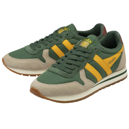 Gola Classics Men's Daytona Chute Sneakers - Evergreen/Bone/Sun