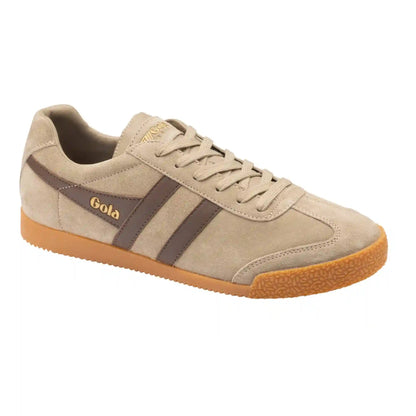 Gola Classics Men's Harrier Suede Sneakers - Cappuccino/Root