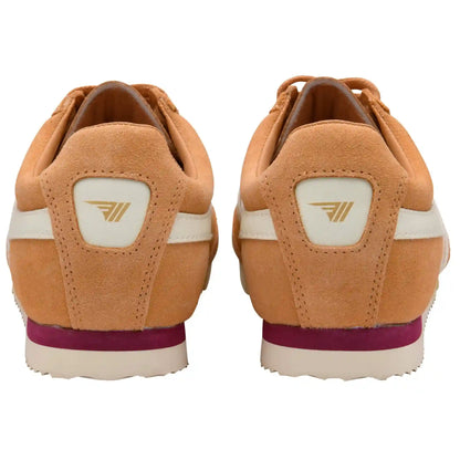 Gola Classics Women's Apollo Sneakers - Salmon/Off White/Cerise