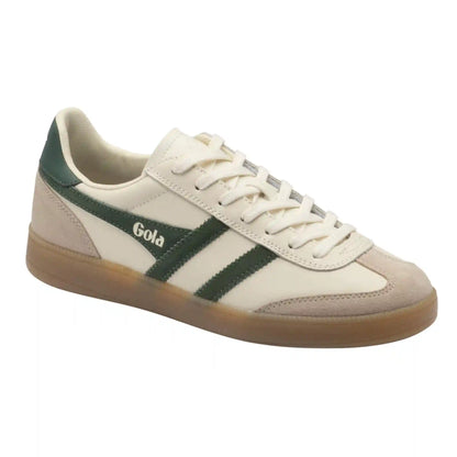 Gola Classics Men's Viper Leather Sneakers - Off White/Bone/Evergreen/Gum