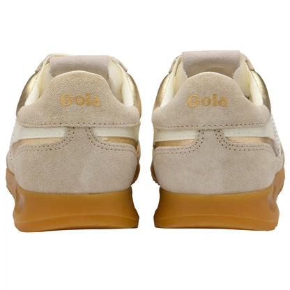 Gola Classics Women's Firefly Metallic Sneakers - Gold/Off White