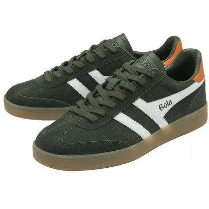 Gola Classics Men's Viper Sneakers - Dark Khaki/White/Moody Orange/Gum
