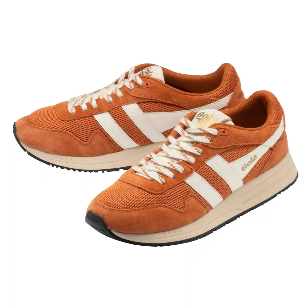 Gola Classics Men's Delta Sneakers - Moody Orange/Off White
