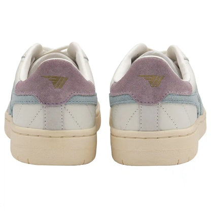 Gola Classics Women's Falcon Sneakers - White/Powder Blue/Lily
