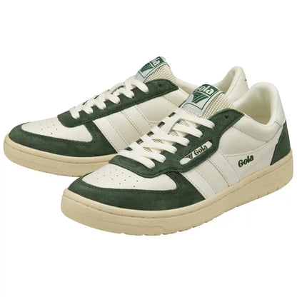 Gola Classics Women's Hawk '89 Sneakers - Off White/Evergreen/Off White