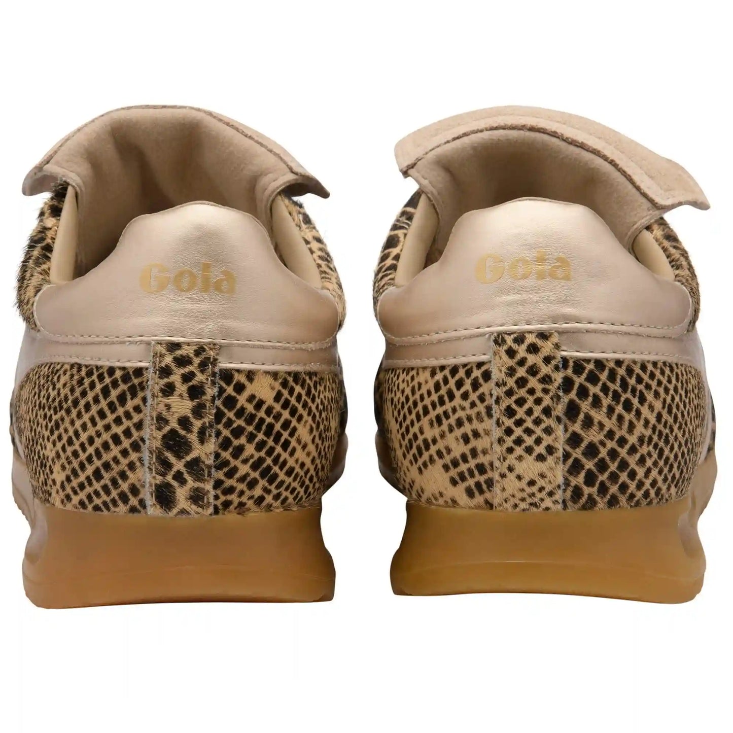 Gola Classics Women's Stadium '86 Sahara Sneakers - Snake/Gold