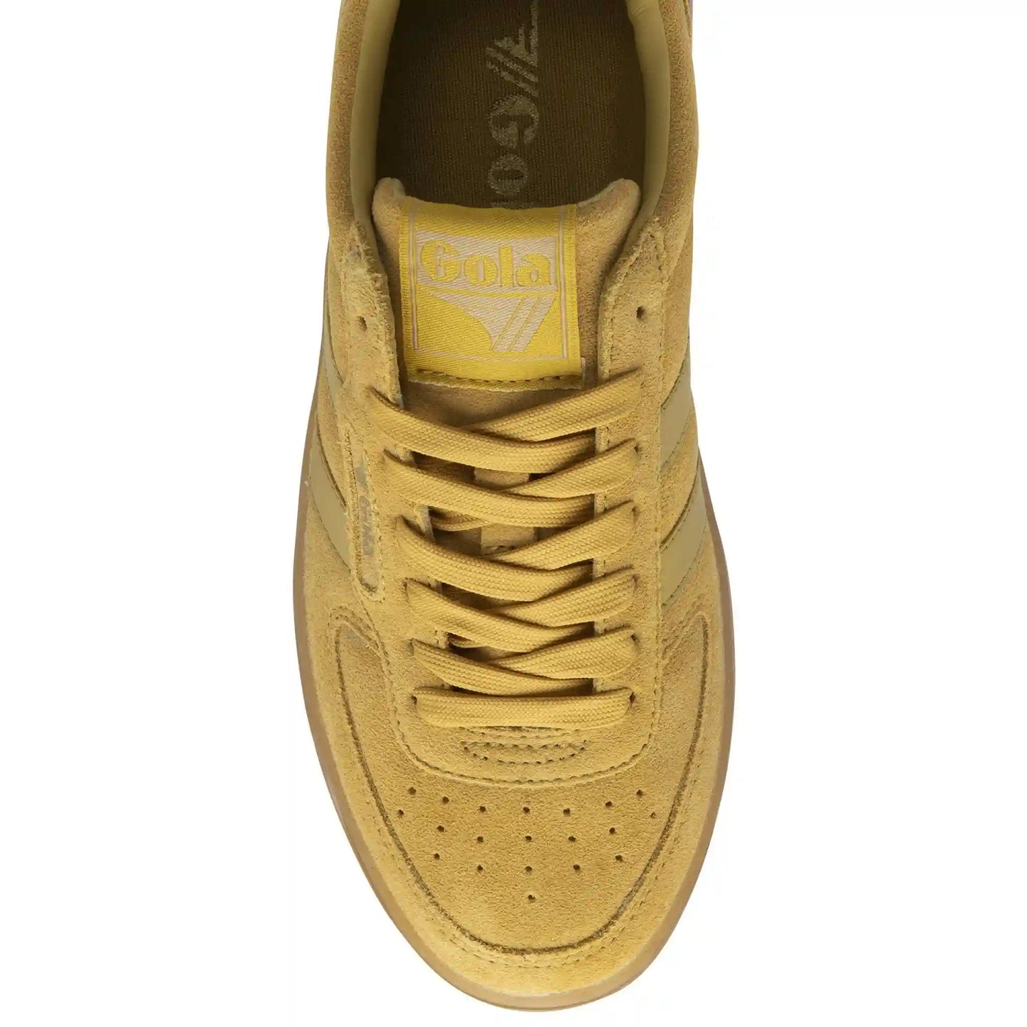 Gola Classics Women's Hawk Suede '86 Sneakers - Mustard/Gum