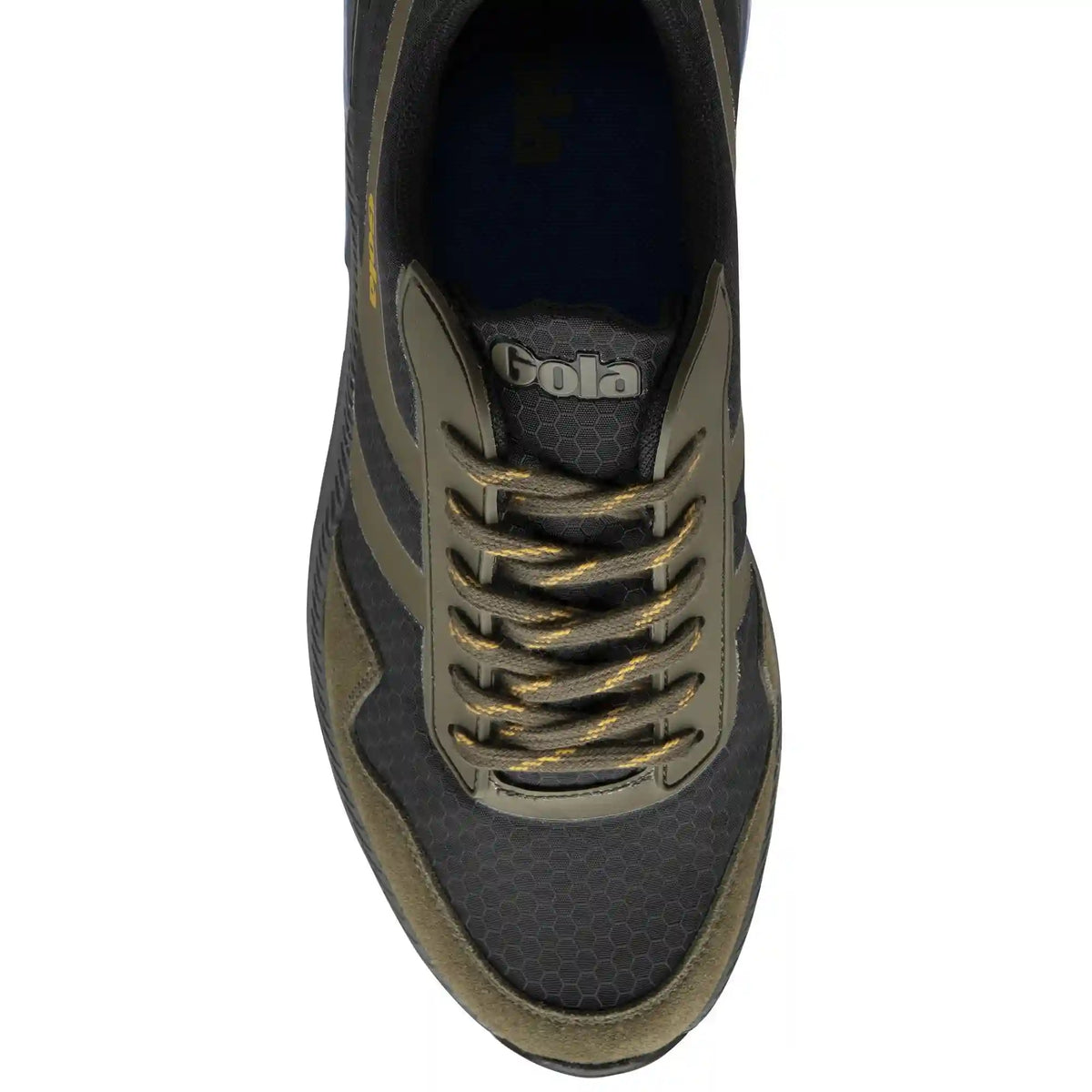 Gola Performance Men's Atomics Sneakers - Black/Khaki/Sun