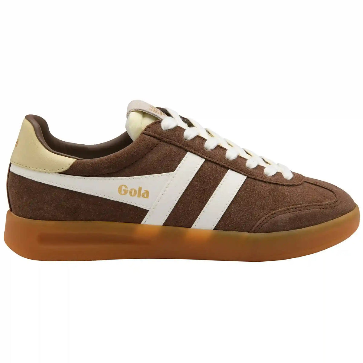 Gola Classics Women's Cyclone Sneakers - Otter/Off White/Buttermilk/Gum