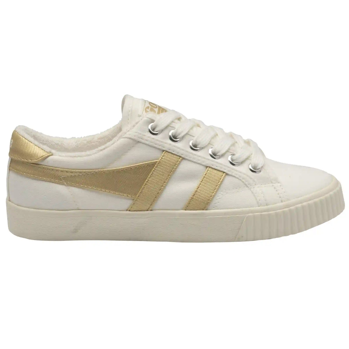 Gola Classics Women's Tennis Mark Cox Sneakers - Off White/Gold Pearl