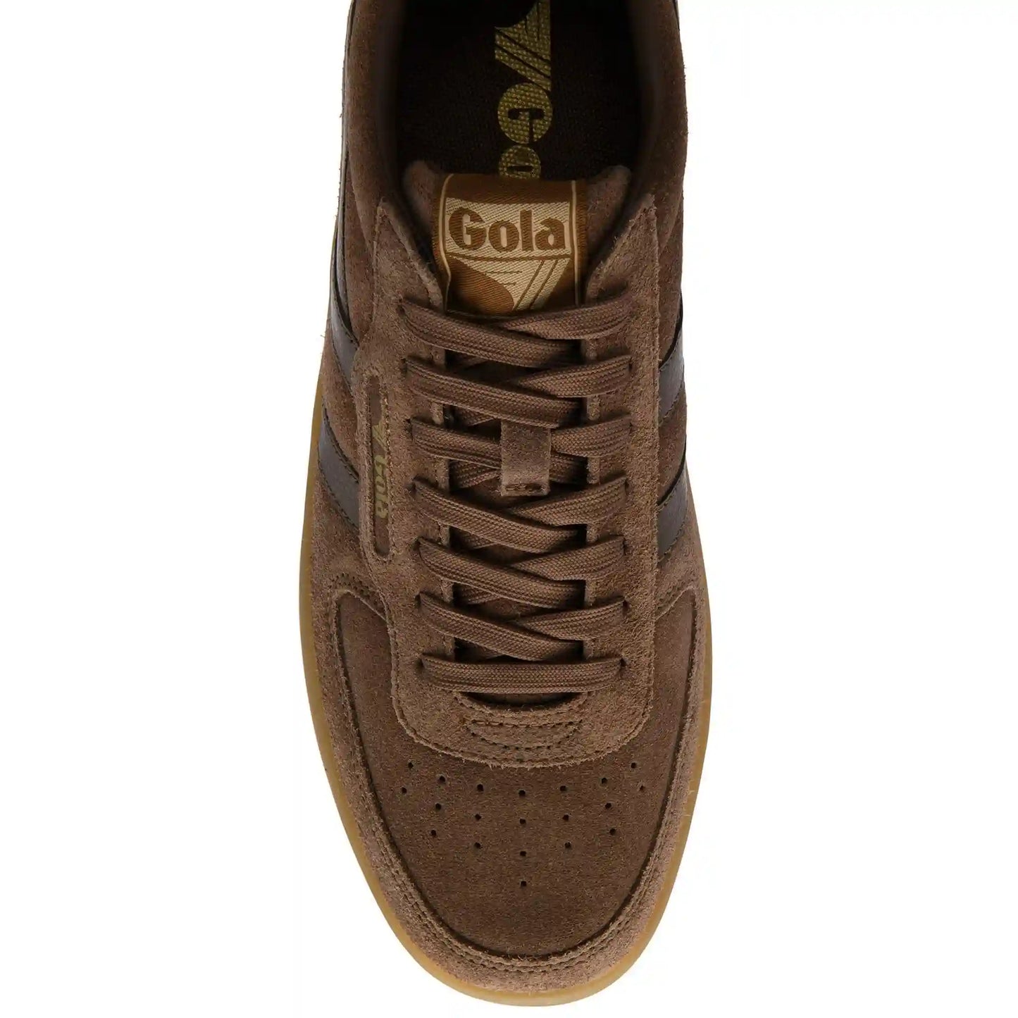 Gola Classics Men's Hawk Suede '86 Sneakers - Otter/Gum