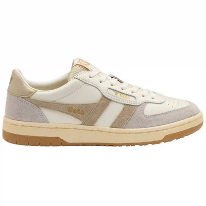 Gola Classics Women's Hawk Sneakers - Off White/Bone/Gold