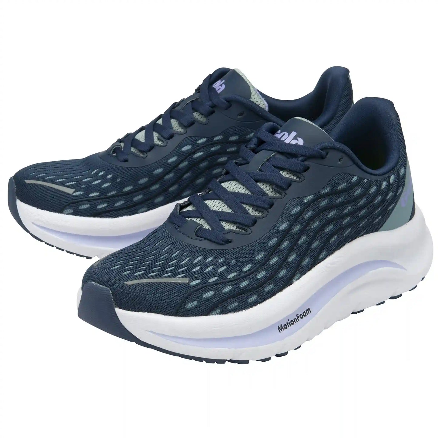 Gola Performance Women's Alzir Speed Sneakers - Navy/Indian Teal/Lilac