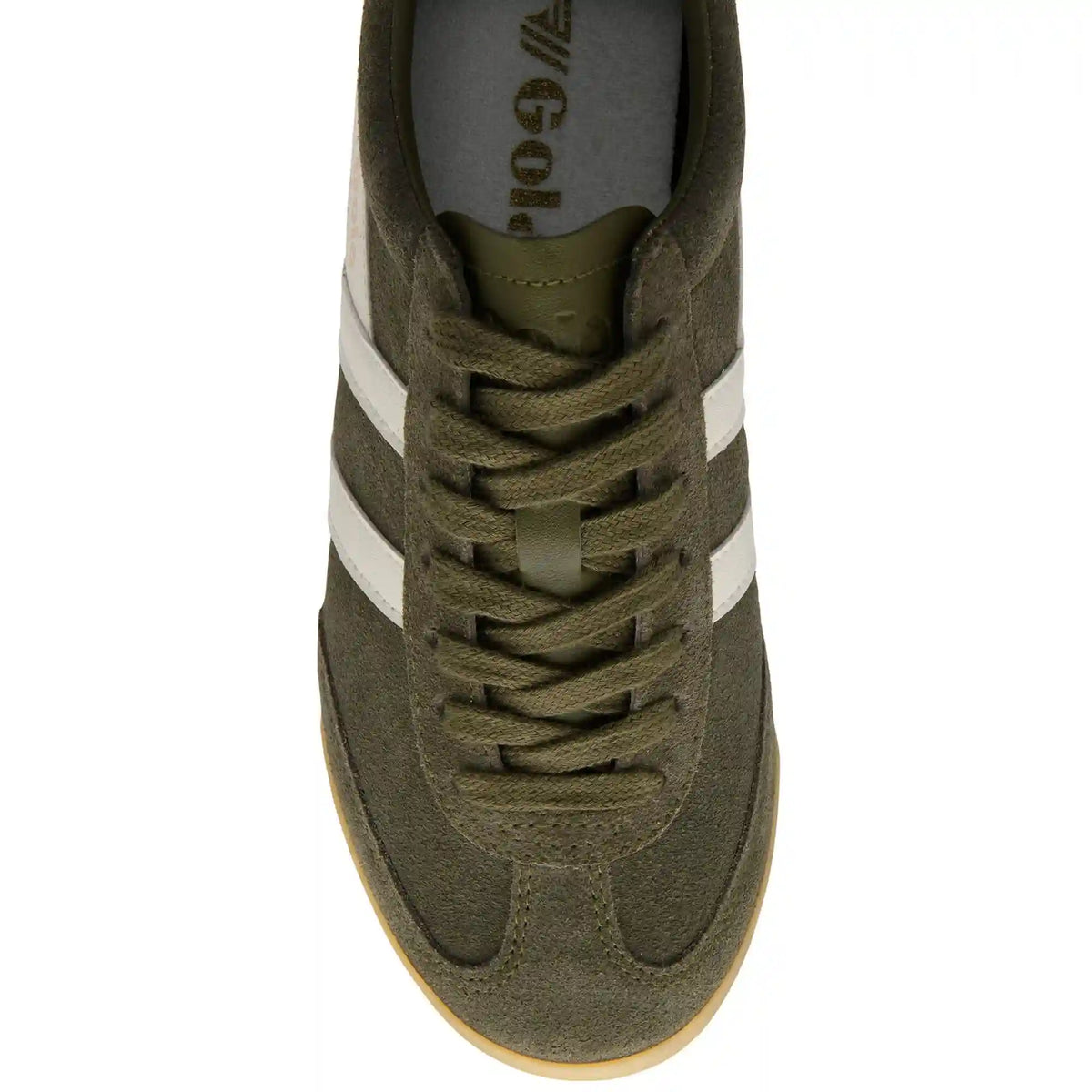 Gola Classics Women's Apollo Sneakers - Khaki/Off White/Coral Pink/Gum