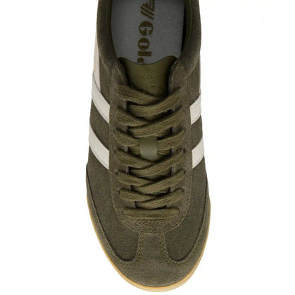 Gola Classics Women's Apollo Sneakers - Khaki/Off White/Coral Pink/Gum