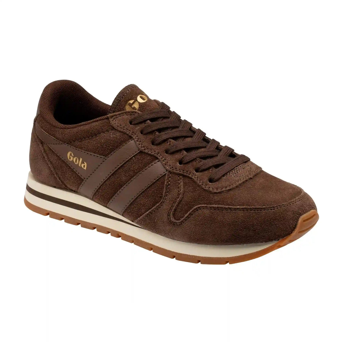 Gola Classics Women's Daytona Suede Sneakers - Dark Brown