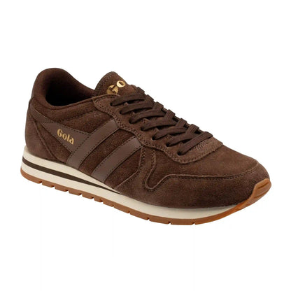 Gola Classics Women's Daytona Suede Sneakers - Dark Brown