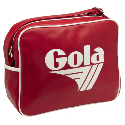 Gola Classics Redford Messenger Bag - Deep Red/White