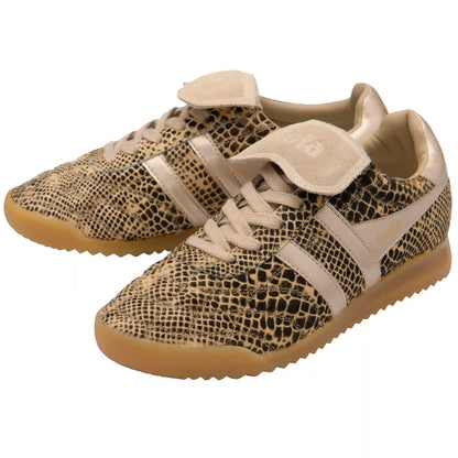 Gola Classics Women's Stadium '86 Sahara Sneakers - Snake/Gold