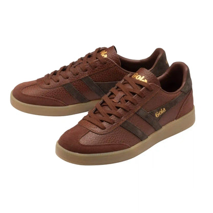 Gola Classics Men's Viper Serra Sneakers - Cognac Pebble/Dark Brown/Gum