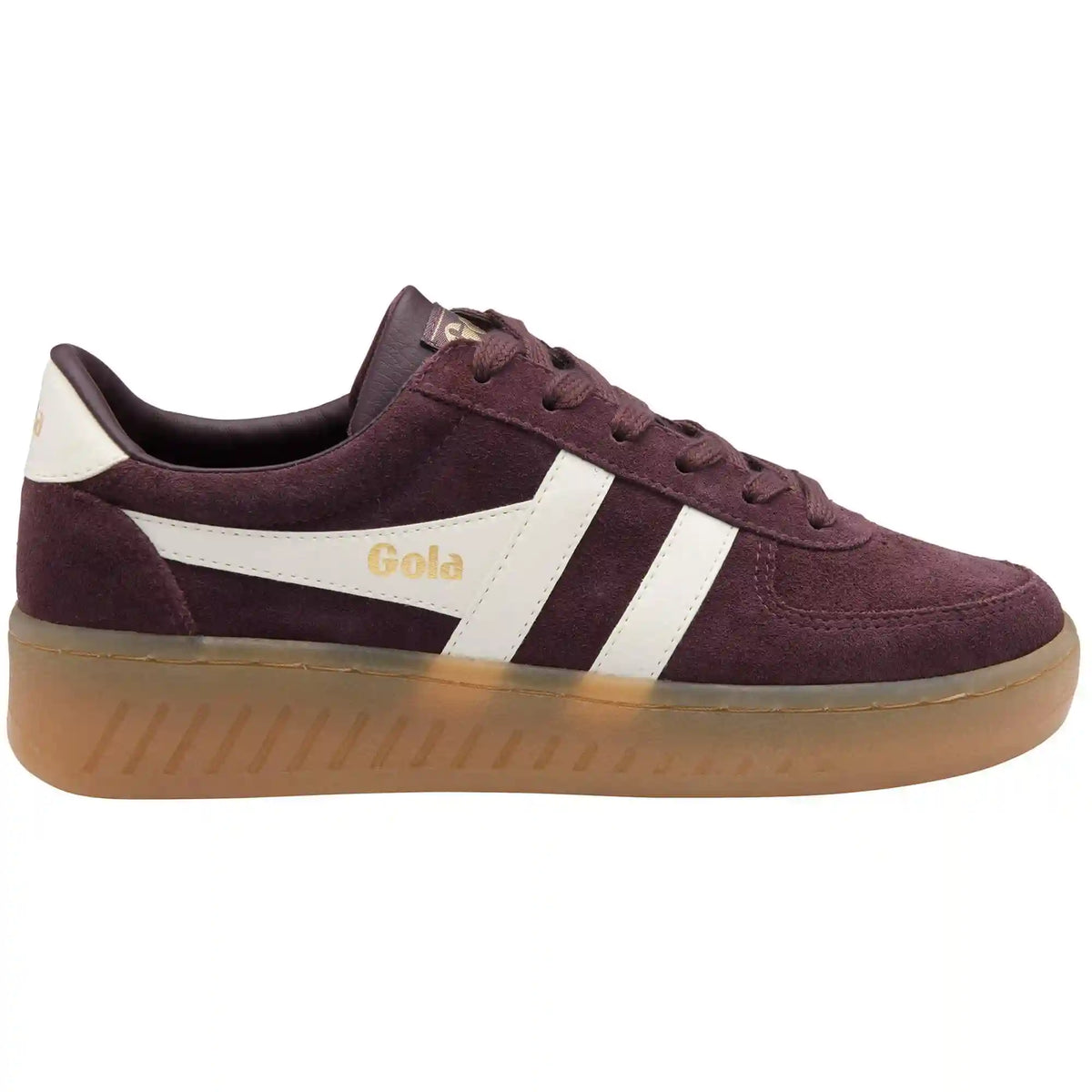 Gola Classics Women's Grandslam Suede Sneakers - Cocoa/Off White/Gum