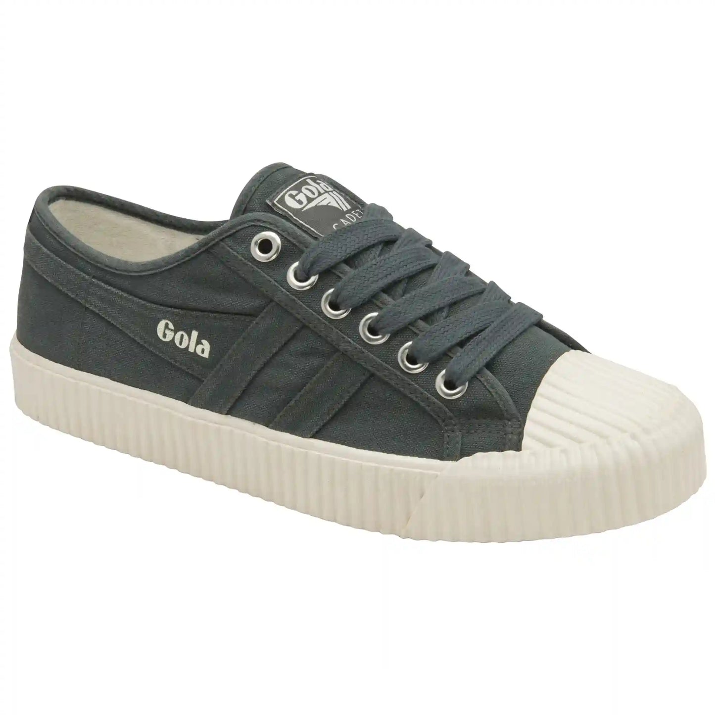 Gola Classics Men's Cadet Plimsoll - Graphite/Off White
